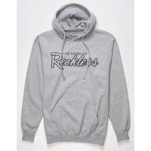 Young & Reckless Men's Los Angeles OG Hoodie Sweatshirt in Heather Grey